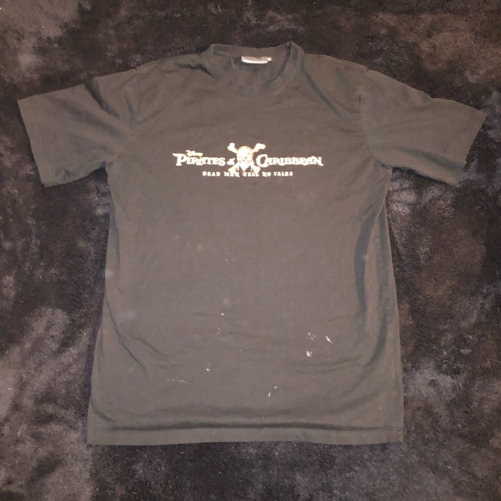 Pirates of the Caribbean Black Graphic Tee